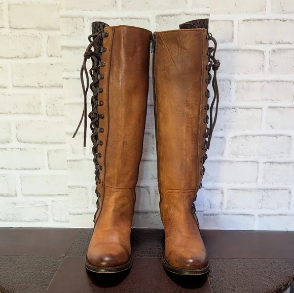 FreeBird WYATT Lace Up Boots size 7 - Picture 7 of 15